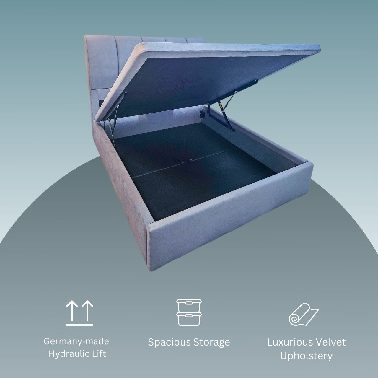 Harmony Storage Bed Frame